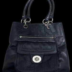 Coach Hampton Turnlock Shoulder Bag